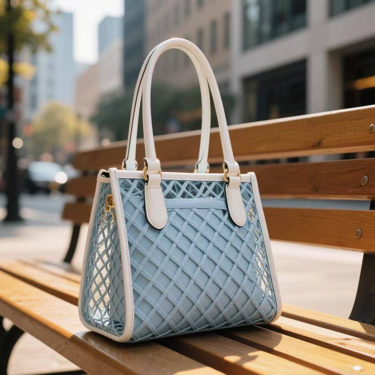 夏日袋趣-尼龙网手提袋陪你畅享清凉